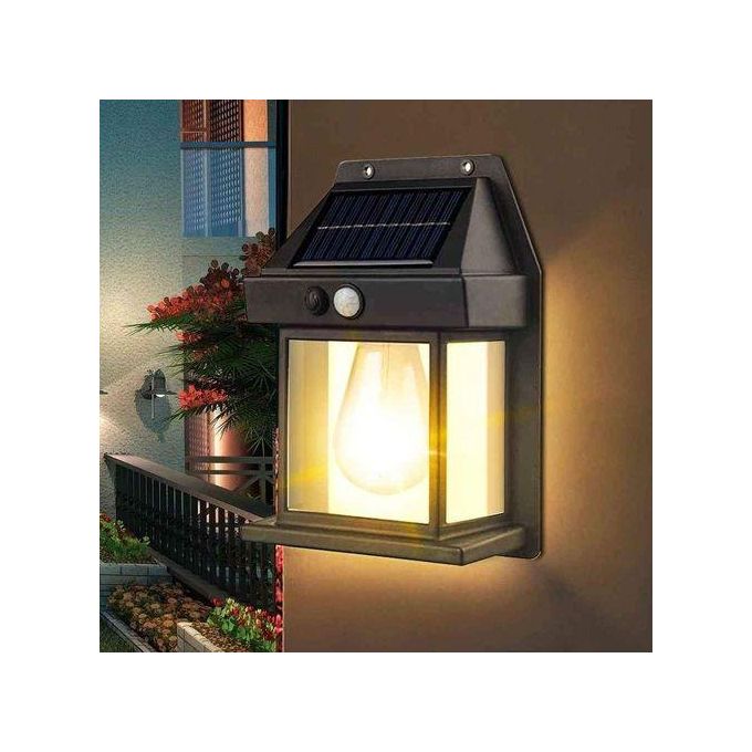 Lampe à Capteur de Mouvement à Énergie Solaire 4 pcs